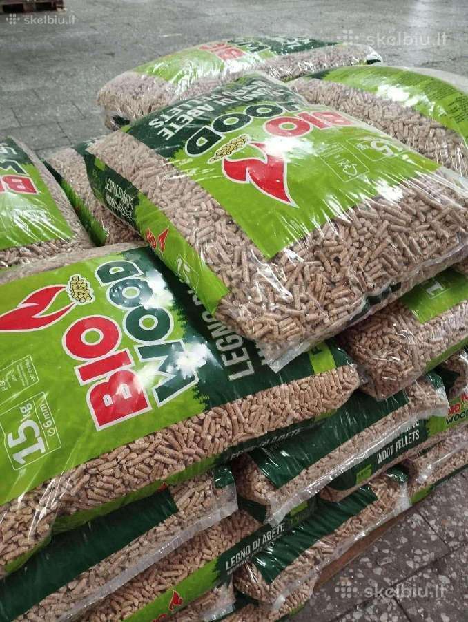 A1 Bio Wood Granulės Maišeliuose Granulės Didmaisy - nuotraukos Nr. 5