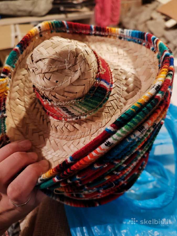 Mini sombrero kepuraitės - nuotraukos Nr. 2