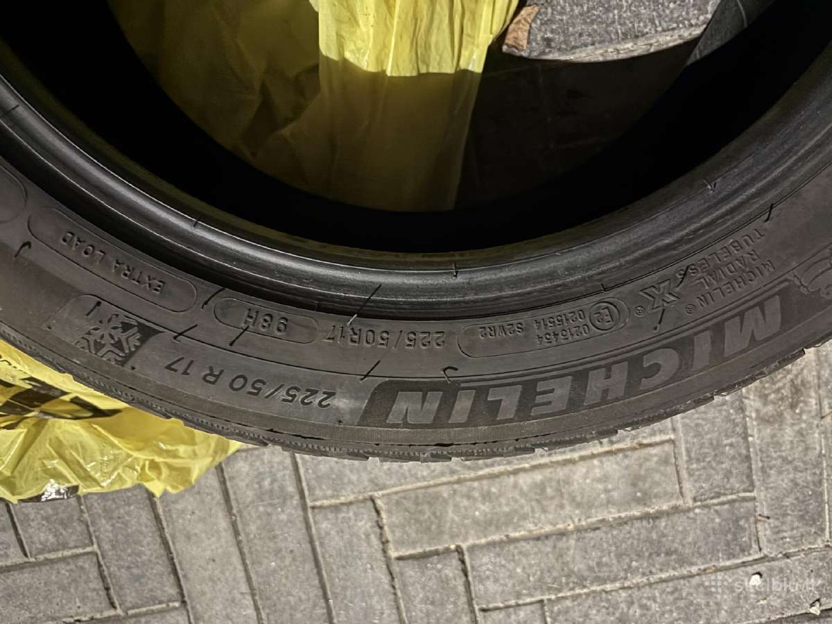 Ziemines Michelin Pilot Alpin 5 225/50 R17, 35eur - nuotraukos Nr. 3