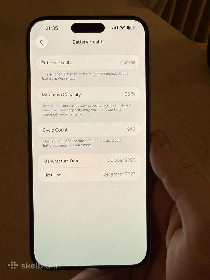 iPhone 15 Plus 128gb - nuotraukos Nr. 2