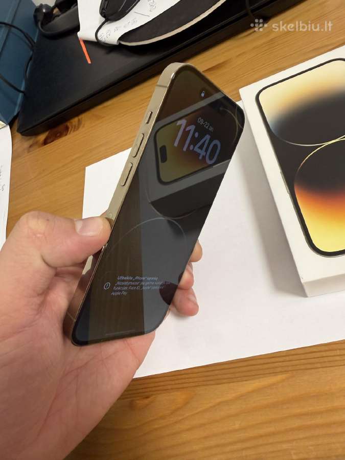 iPhone 14 Pro Gold - nuotraukos Nr. 6