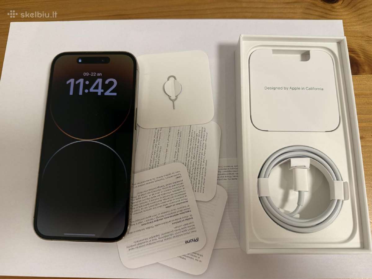 iPhone 14 Pro Gold - nuotraukos Nr. 9