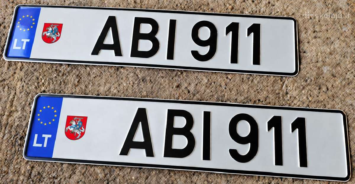 Parduodami automobilių numeriai 911/997 - nuotraukos Nr. 5