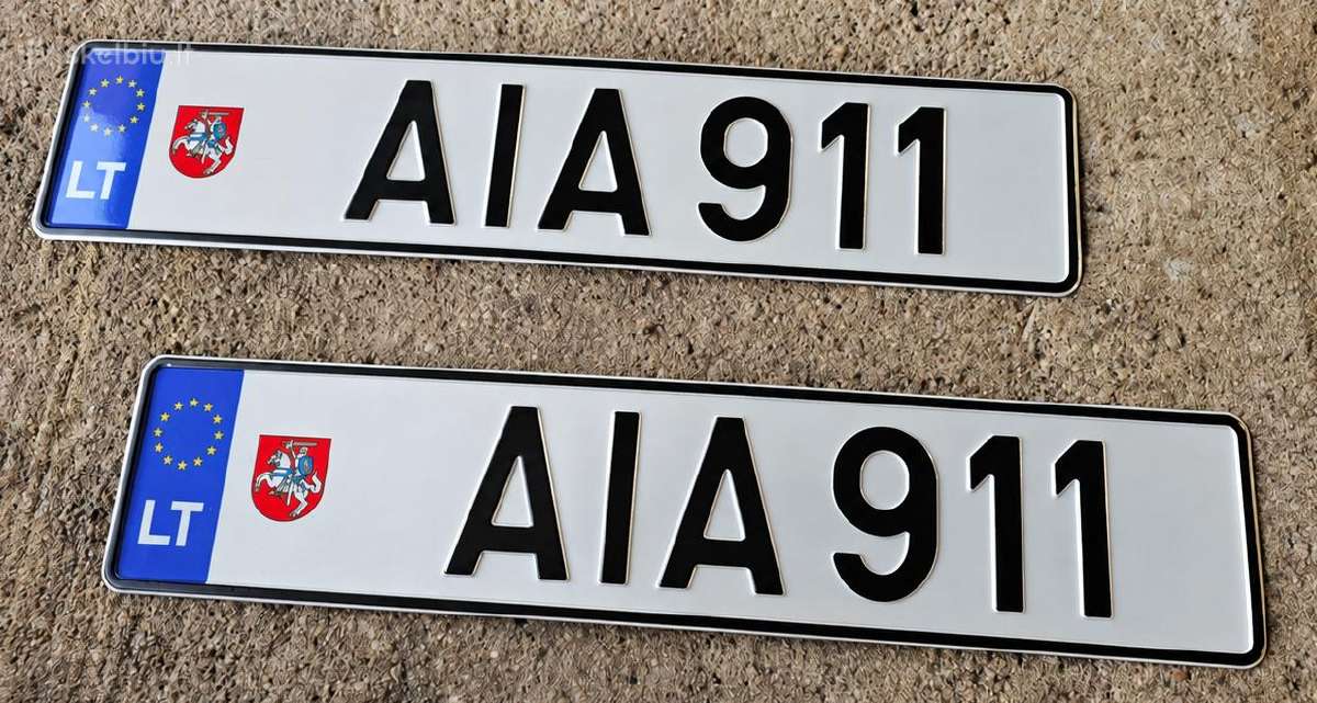 Parduodami automobilių numeriai 911/997 - nuotraukos Nr. 4
