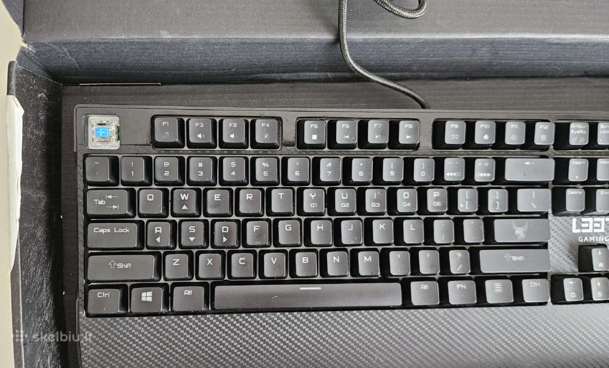 Mechaninė gaming klaviatūra L33t Viking Megingjord - nuotraukos Nr. 3