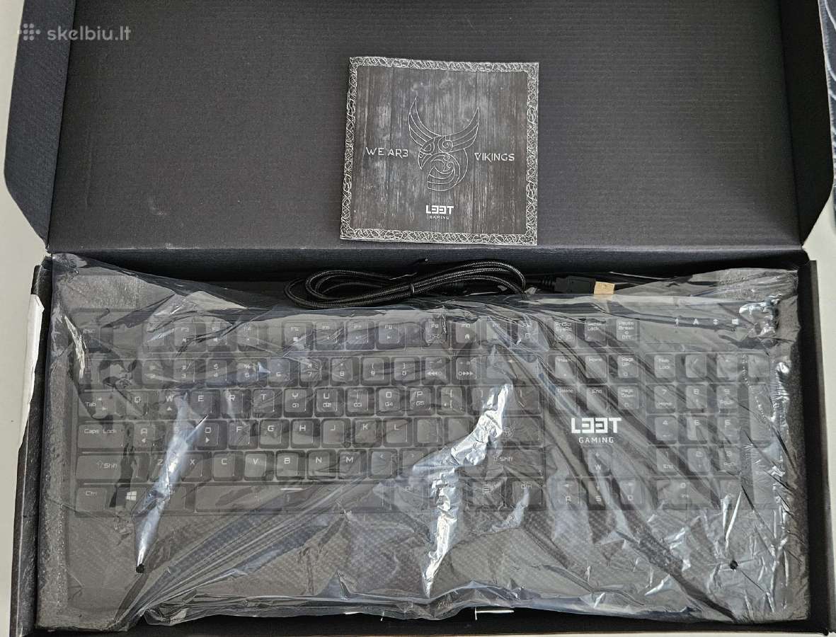Mechaninė gaming klaviatūra L33t Viking Megingjord - nuotraukos Nr. 4