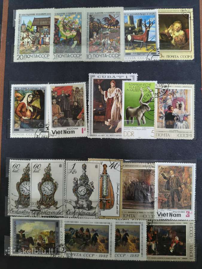 Pašto ženklai markės - nuotraukos Nr. 35