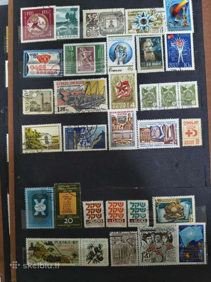Pašto ženklai markės - nuotraukos Nr. 37