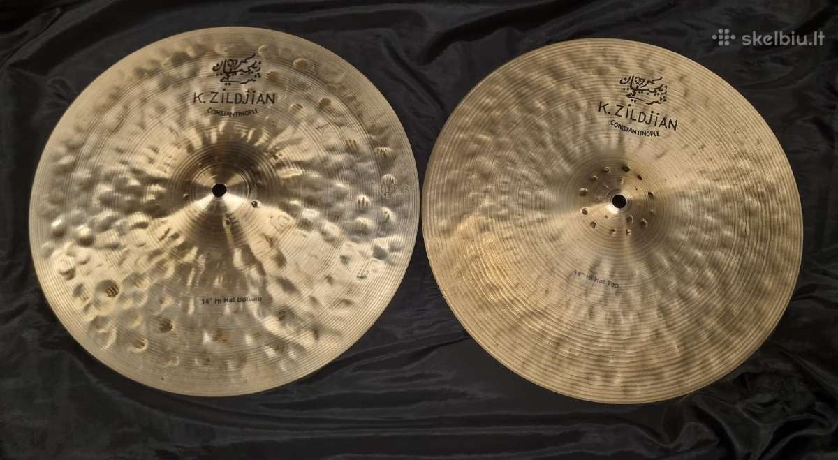 Zildjian K Constantinople 14 Hi Hats - nuotraukos Nr. 2