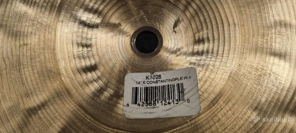 Zildjian K Constantinople 14 Hi Hats - nuotraukos Nr. 5