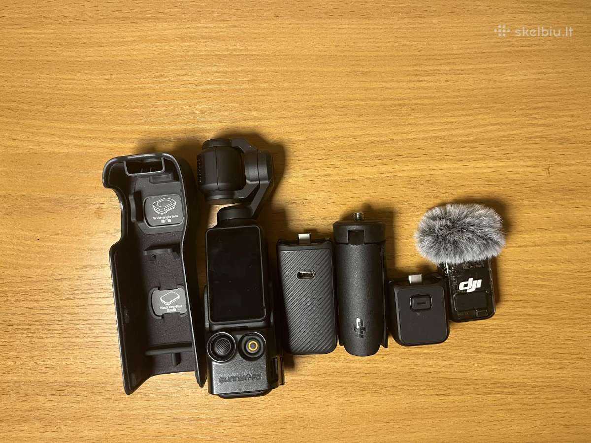 Dji Osmo Pocket 3 Creator Combo - nuotraukos Nr. 3