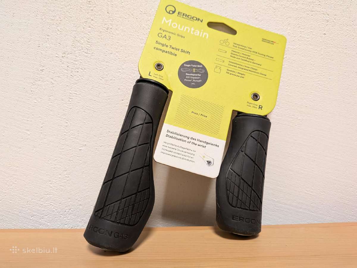 Ergon Ga3 rankenėlės (gripsai) (Twist shift) - nuotraukos Nr. 2