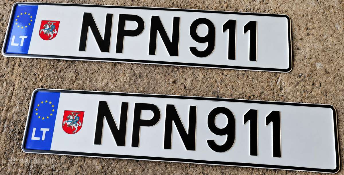 Parduodami automobilių numeriai 911/997 - nuotraukos Nr. 2