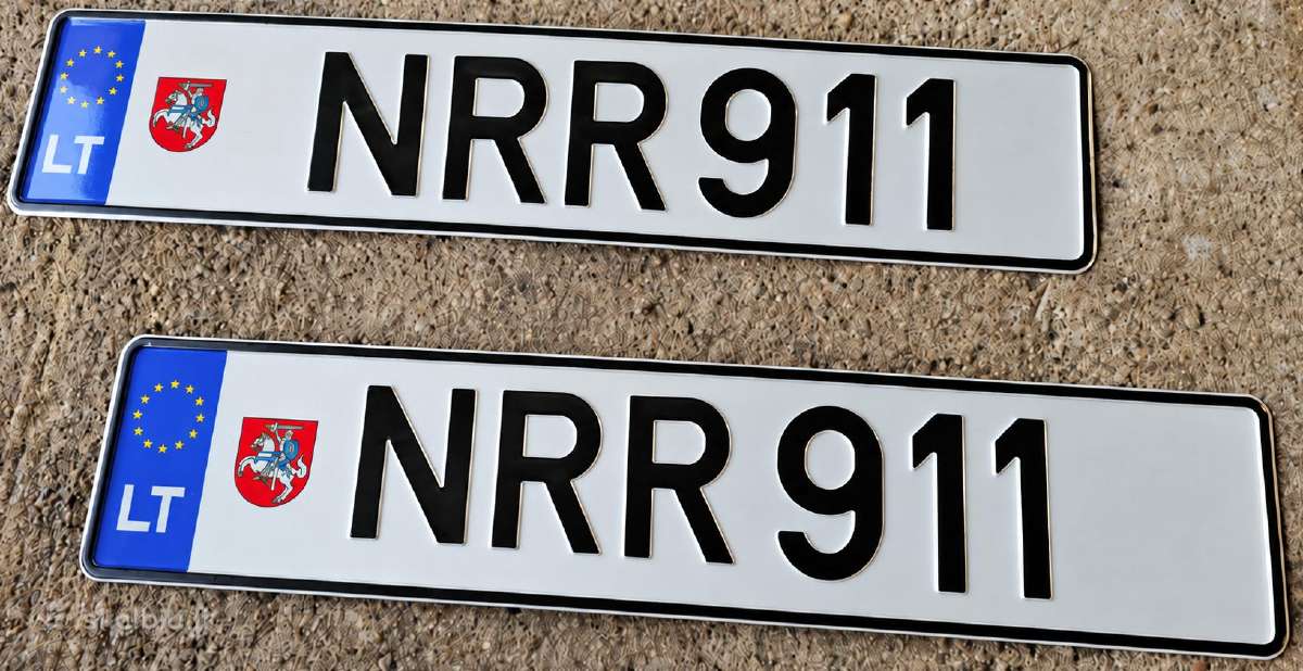 Parduodami automobilių numeriai 911/997 - nuotraukos Nr. 3