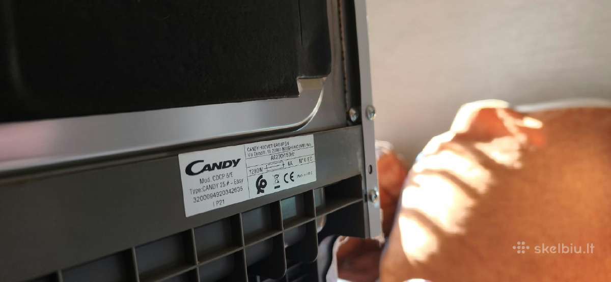 Stalinė indaplovė Candy Cdcp 6/e - nuotraukos Nr. 2