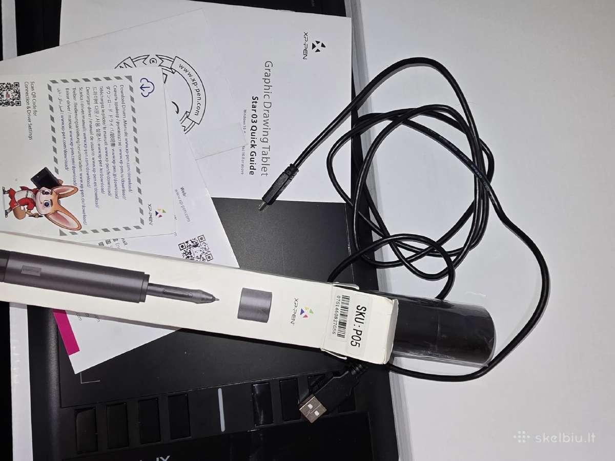 Grafinė planšetė Xp-pen star 03 v2 - nuotraukos Nr. 3