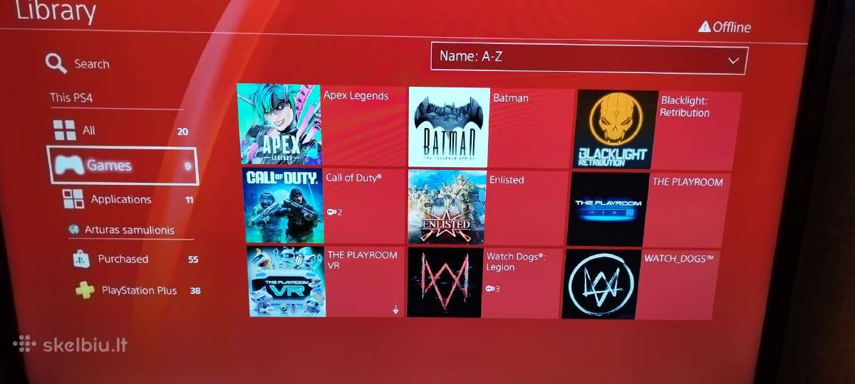 Sony Play Station 4 pro, Ps4 pro - nuotraukos Nr. 2