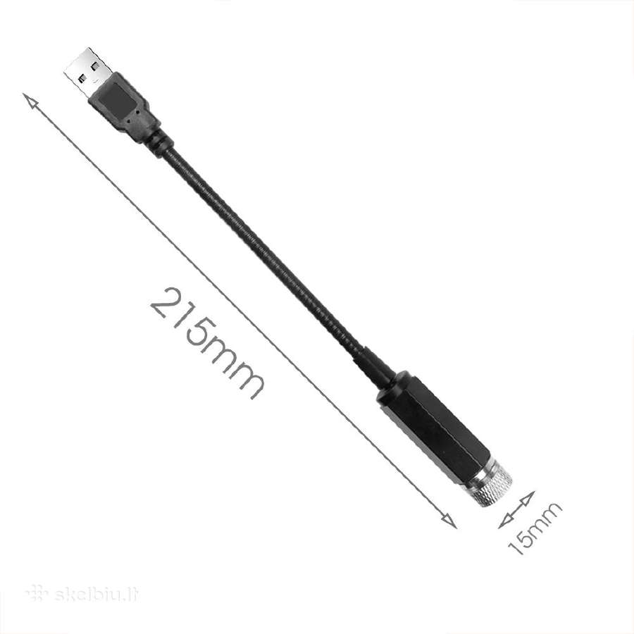 100 vnt. Usb Mini Lazerinių Žvaigždžių Projektorių - nuotraukos Nr. 5