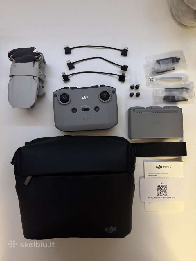 Dji Mini 2 Fly More Combo – pilnas komplektas - nuotraukos Nr. 2