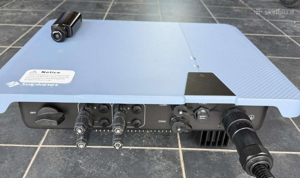 8 kw Inverteris Solplanet Asw8k-LT-g2 Pro - nuotraukos Nr. 3