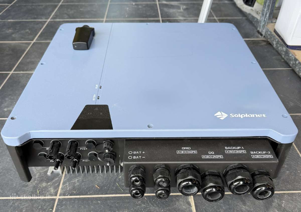 10 kw Hibridinis keitiklis Solplanet su garantija - nuotraukos Nr. 3
