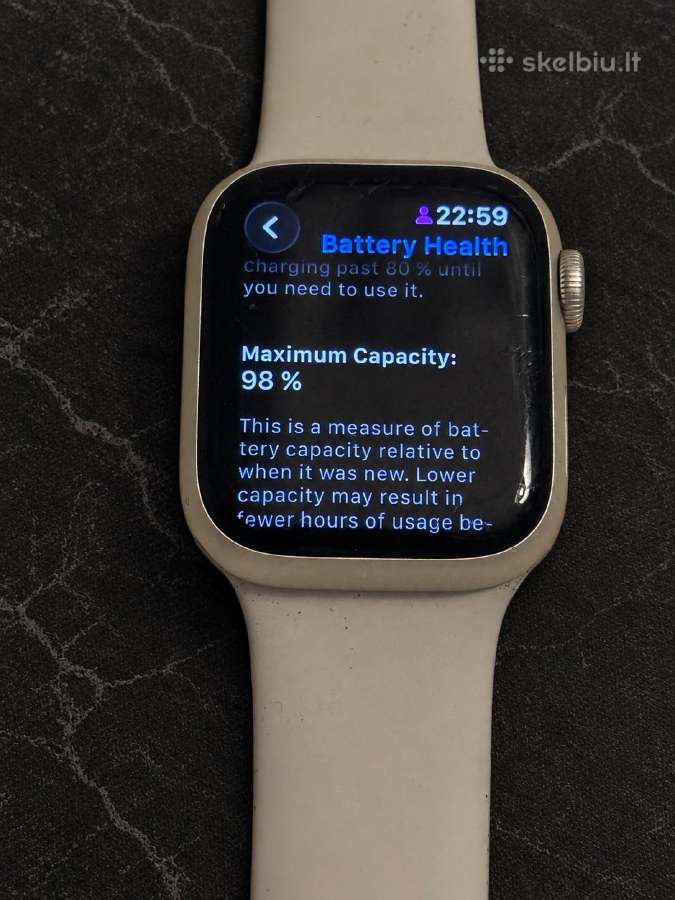 Apple Watch Series 8 GPS + Cellular - nuotraukos Nr. 2
