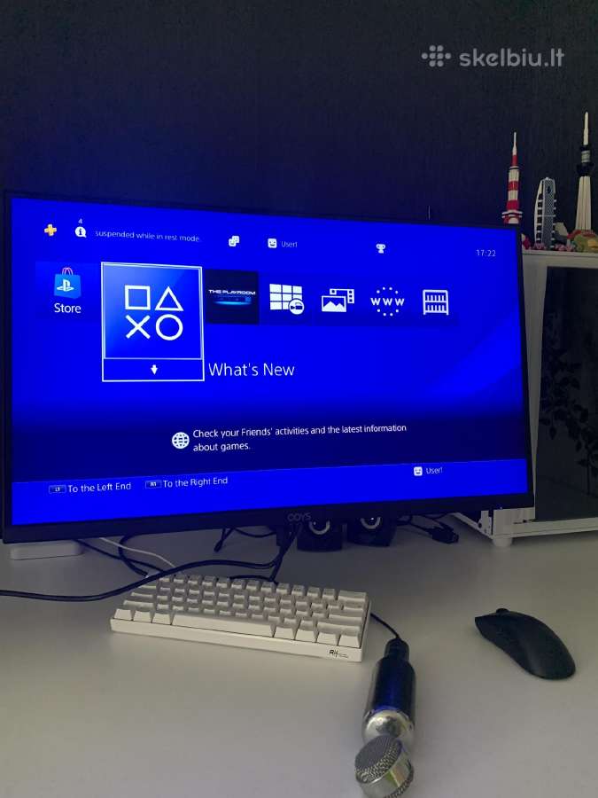Ps4 slim su pulteliu 500gb - nuotraukos Nr. 4