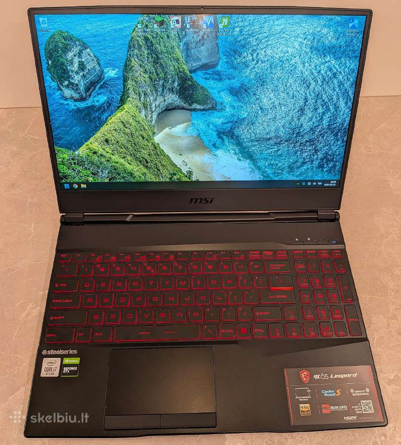 Msi Gl65 Leopard - nuotraukos Nr. 3
