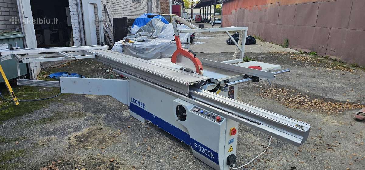 Naudotos formatinio pjovimo stakles Legner F3200n - nuotraukos Nr. 13