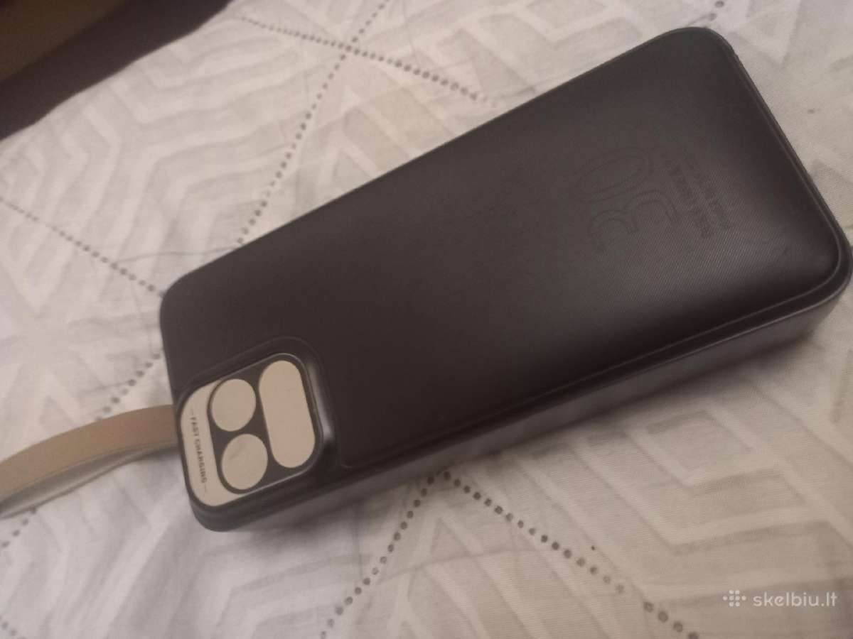 Power Bank 30000 mah 20w greitas krovimas Naujas - nuotraukos Nr. 2