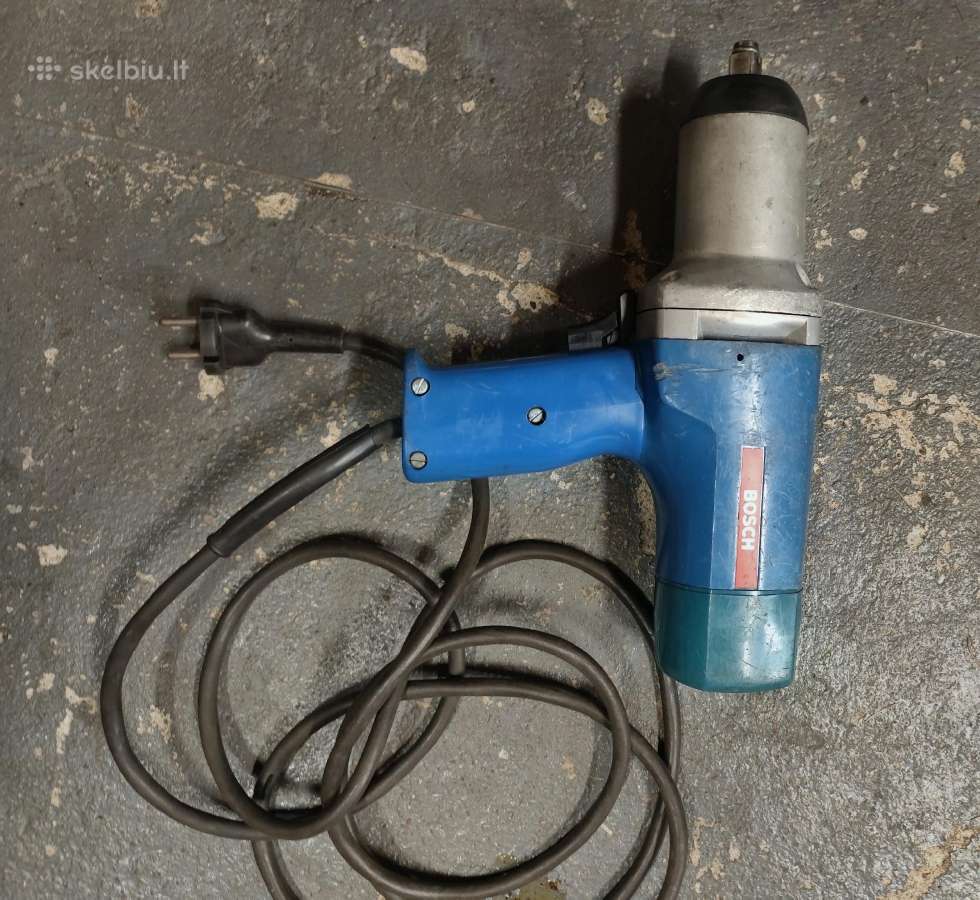 Bosch elektrinis smūginis veržliaraktis - nuotraukos Nr. 2