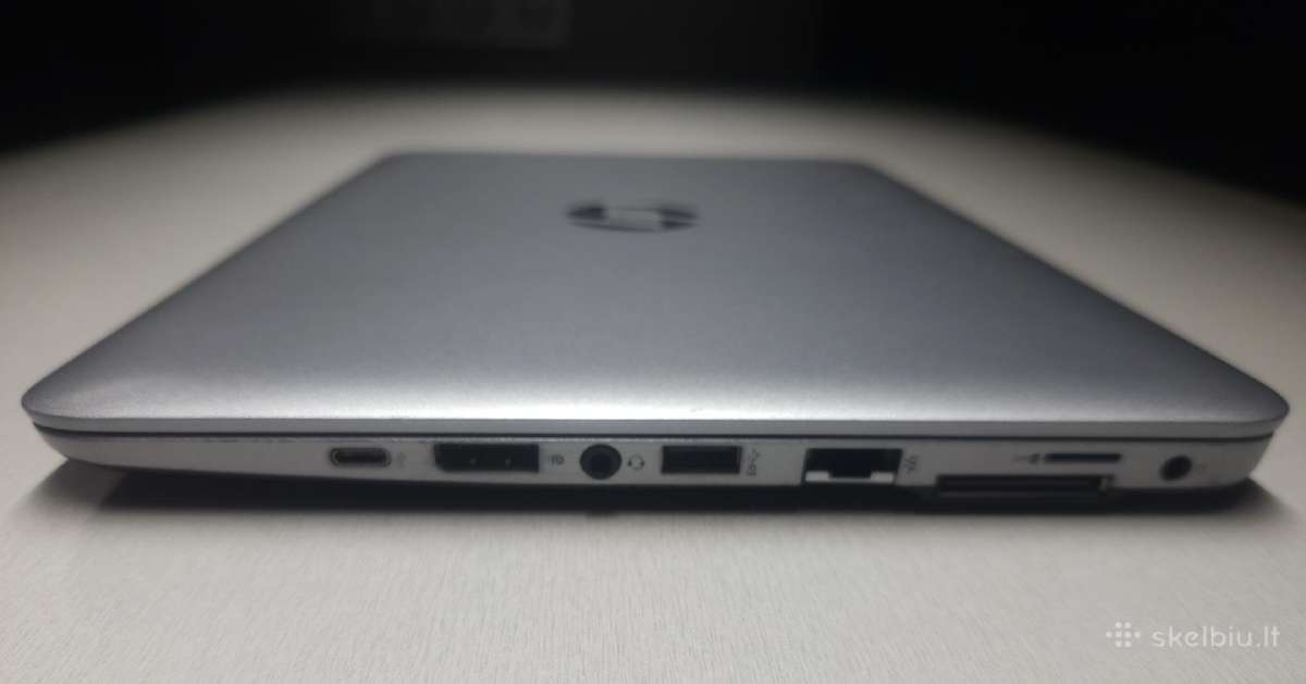 Hp Elitebook 820 G3 8gb RAM 256gb SSD Docking - nuotraukos Nr. 6