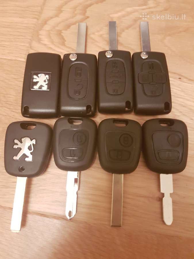 Peugeot raktai 307 407 207 raktas 0-616-96777