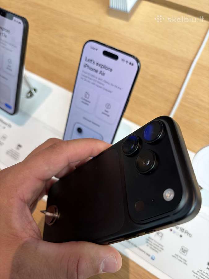 iPhone 18 pro black 256 GB - nuotraukos Nr. 2