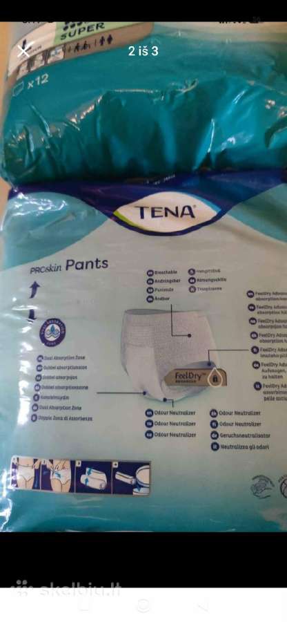 Tena pants super L sauskelnes - nuotraukos Nr. 2