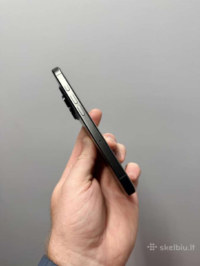 Apple iPhone 16 Pro, Titanium Black + Pitaka - nuotraukos Nr. 3