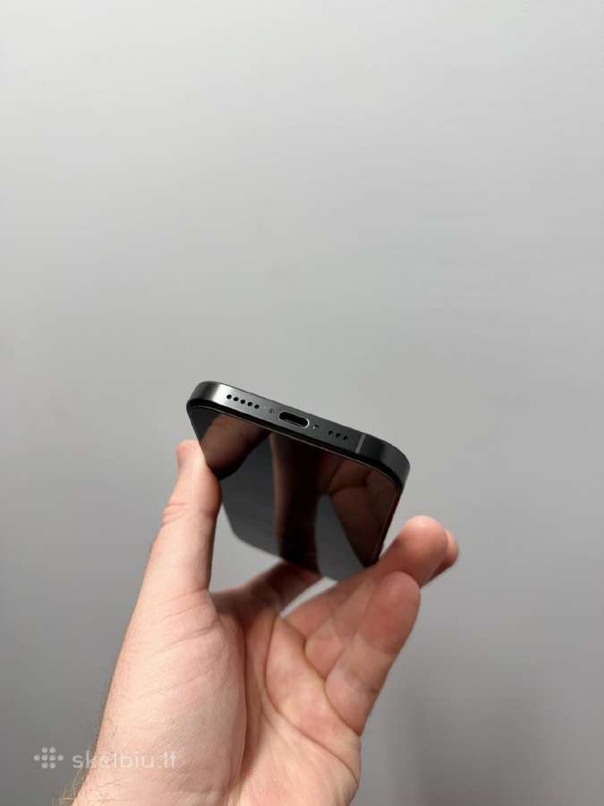 Apple iPhone 16 Pro, Titanium Black + Pitaka - nuotraukos Nr. 6