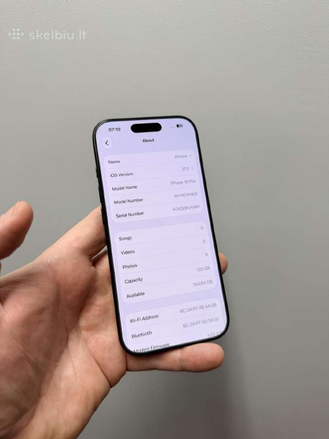 Apple iPhone 16 Pro, Titanium Black + Pitaka - nuotraukos Nr. 9