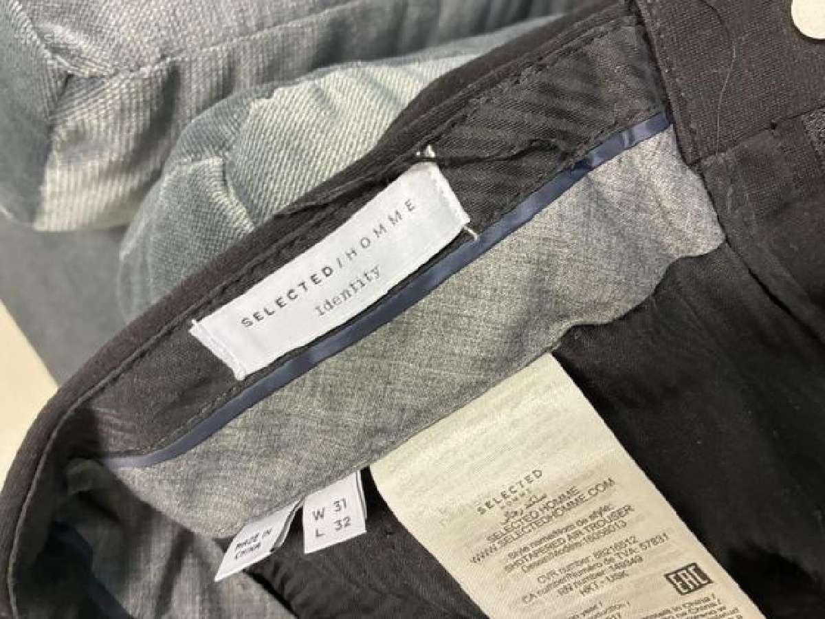 Selected Homme „Air Trouser“ klasikinės kelnės su - nuotraukos Nr. 2