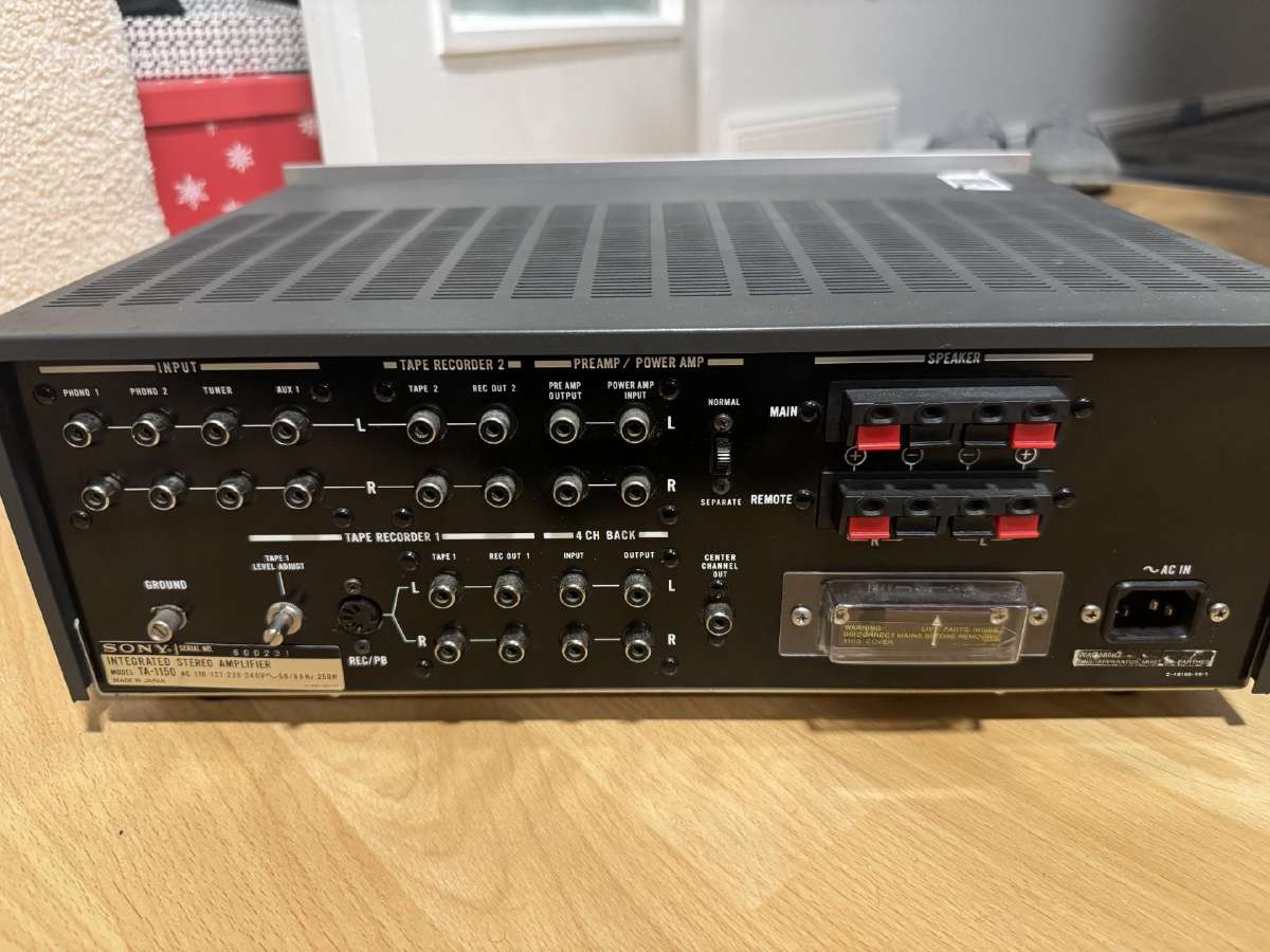 Sony Ta-1150 stiprintuvas - nuotraukos Nr. 2