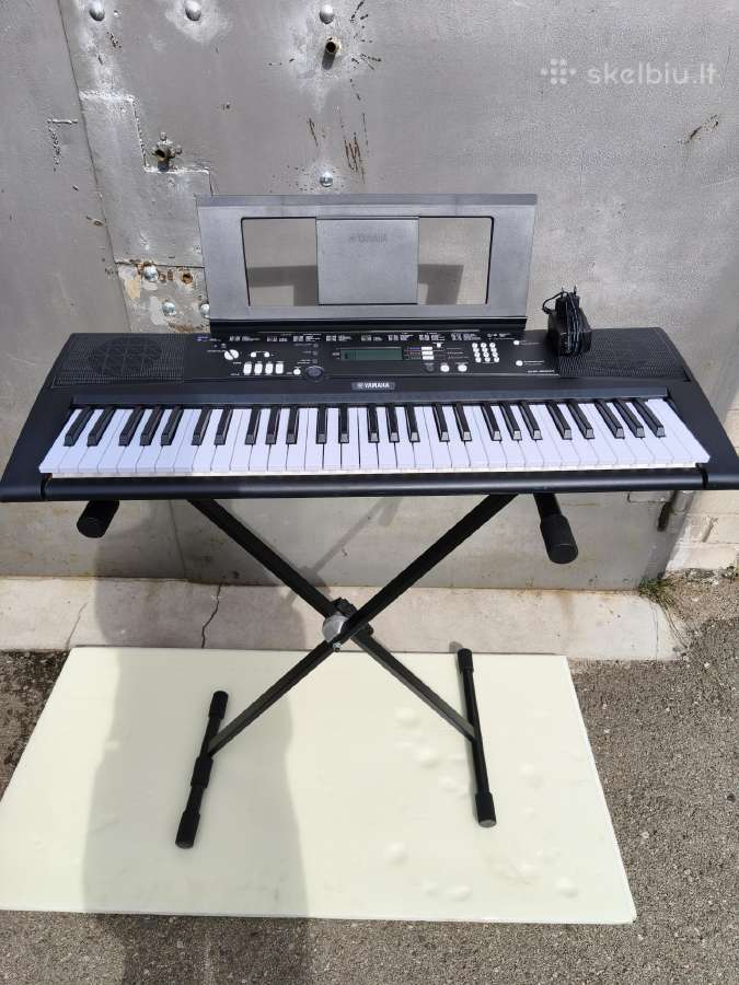 Parduodu Yamaha Ez-220 sintezatorių su stovu - nuotraukos Nr. 4