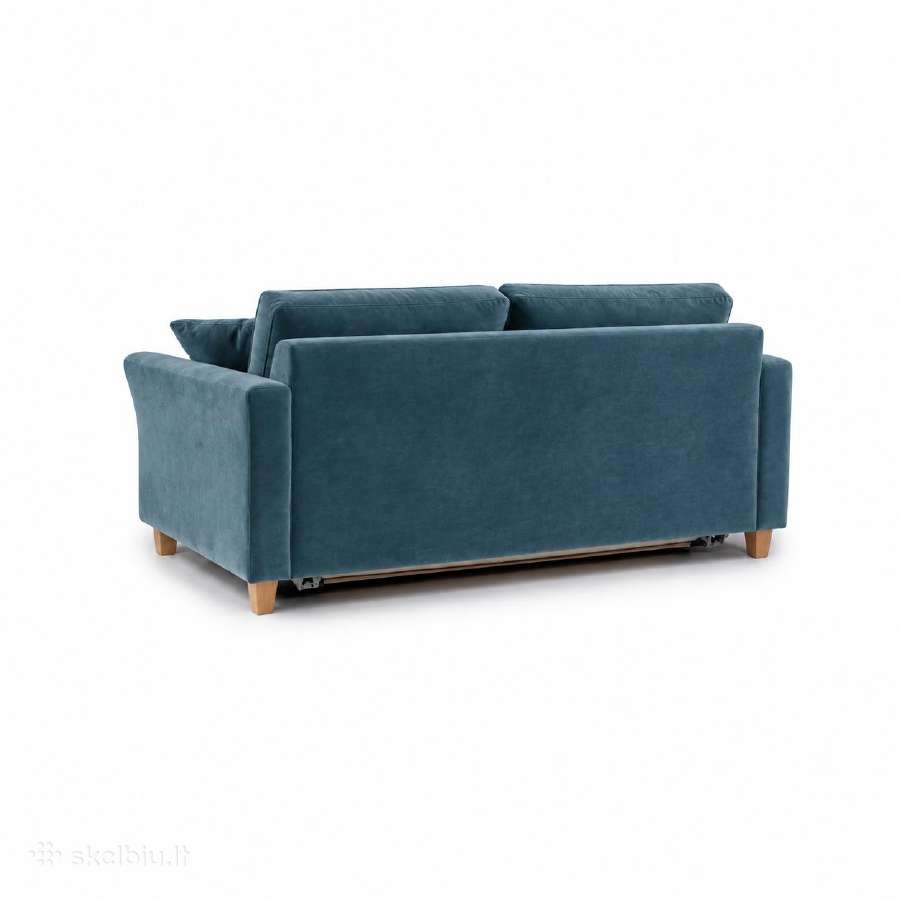 Skandinaviško stiliaus sofa dvigulė ištraukiama - nuotraukos Nr. 2