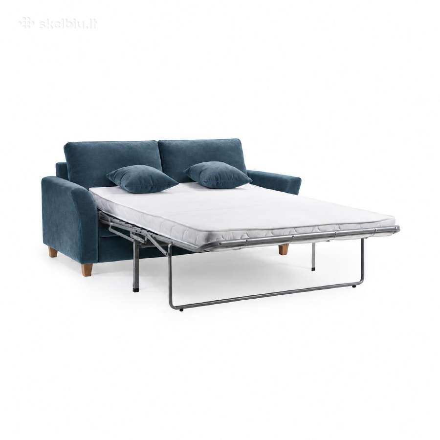 Skandinaviško stiliaus sofa dvigulė ištraukiama - nuotraukos Nr. 3