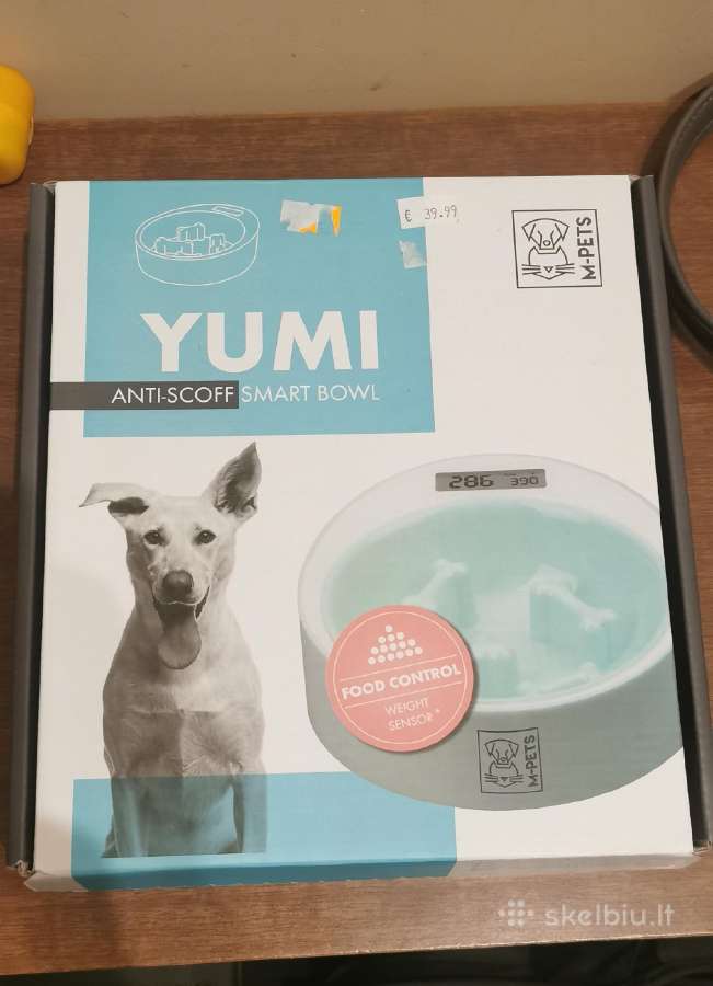 Išmani lėkštė šunims Yumi Antiscoff Smart bowl - nuotraukos Nr. 2