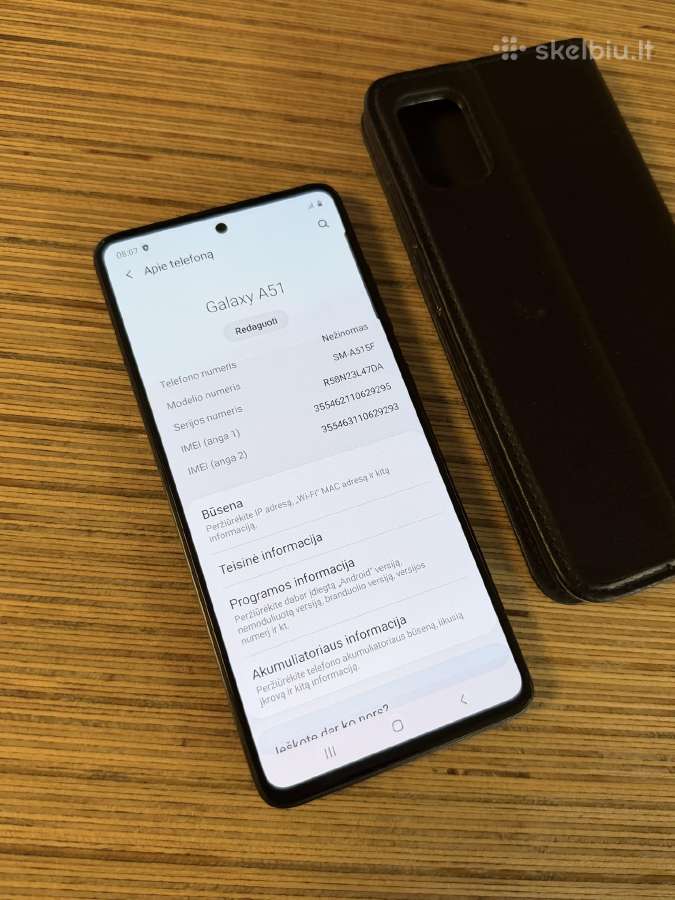 Samsung A51 - nuotraukos Nr. 2