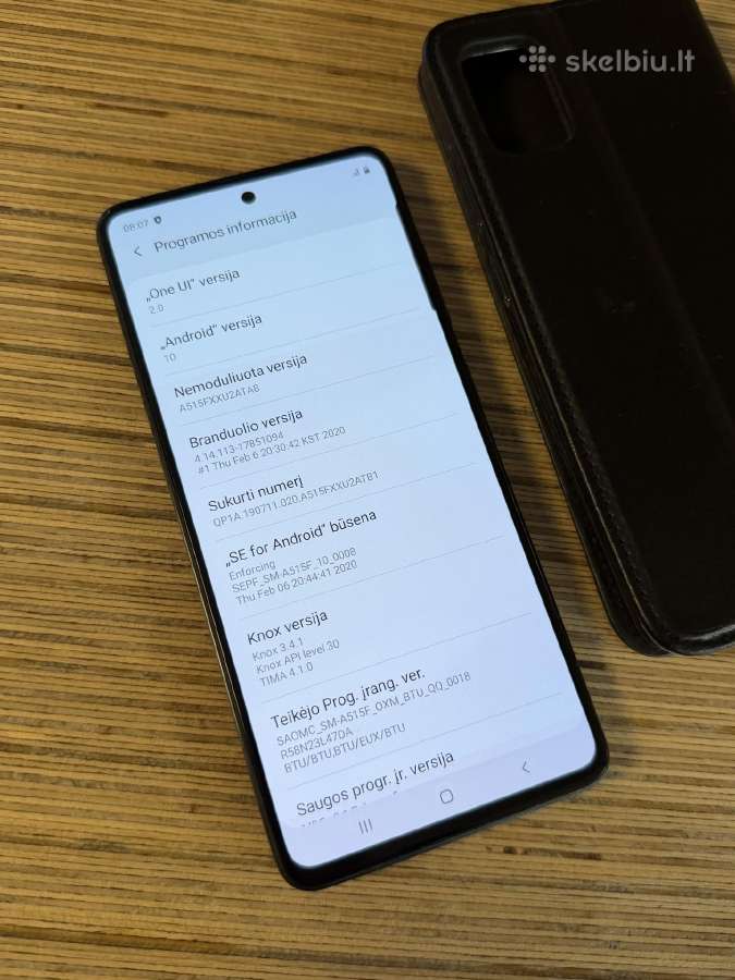 Samsung A51 - nuotraukos Nr. 3