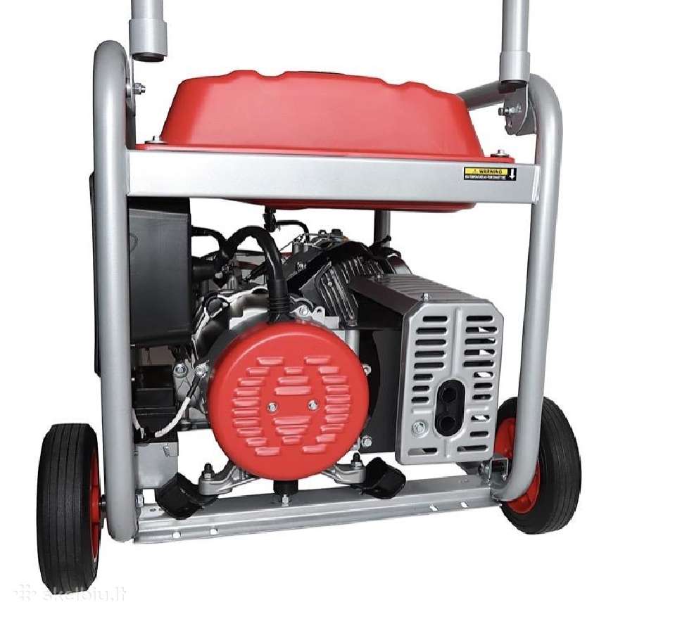Benzininis generatorius Suptech 6500e-II vienvazis - nuotraukos Nr. 3