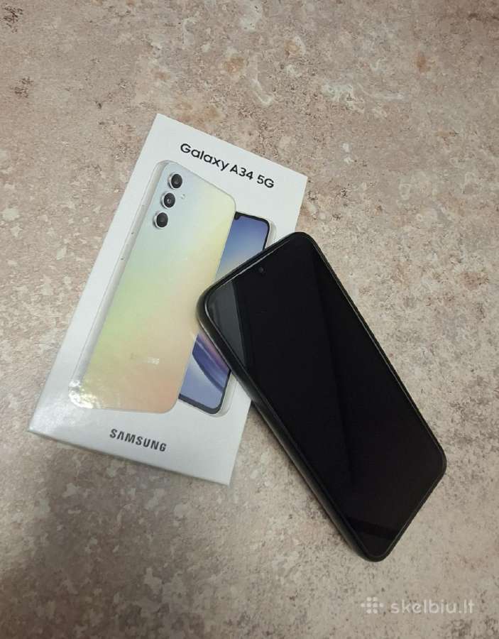 Parduodu telefoną Samsung A34 256gb. - nuotraukos Nr. 2