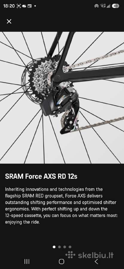 Canyon Ultimate CF SLX 8 Force AXS 2024, S - nuotraukos Nr. 17