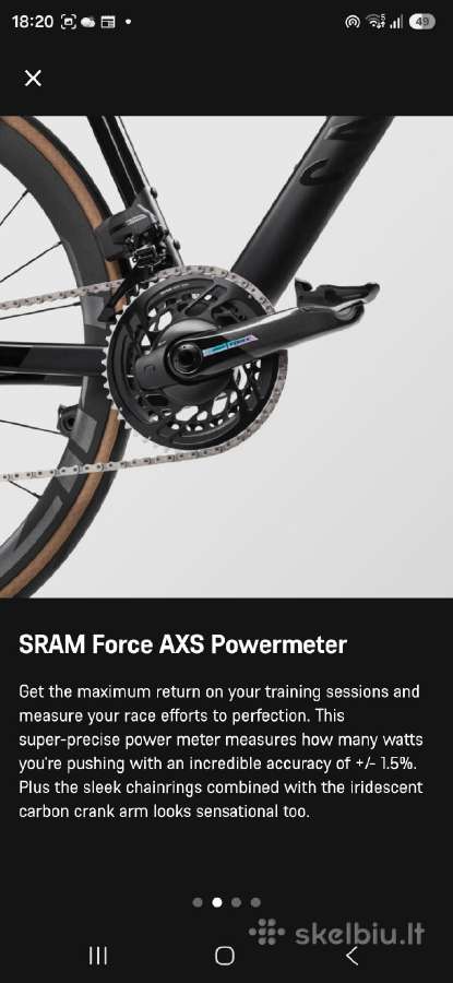 Canyon Ultimate CF SLX 8 Force AXS 2024, S - nuotraukos Nr. 18